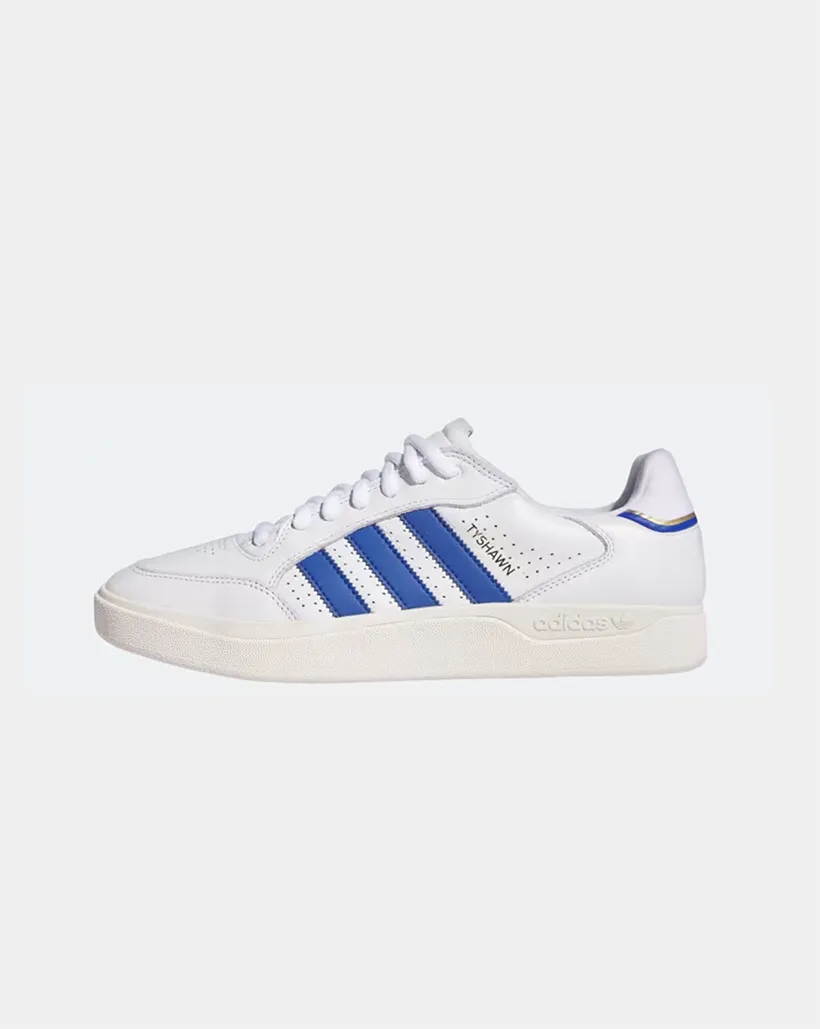 Adidas Tyshawn Low Shoe - White/Blue