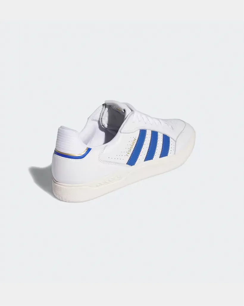 Adidas Tyshawn Low Shoe - White/Blue