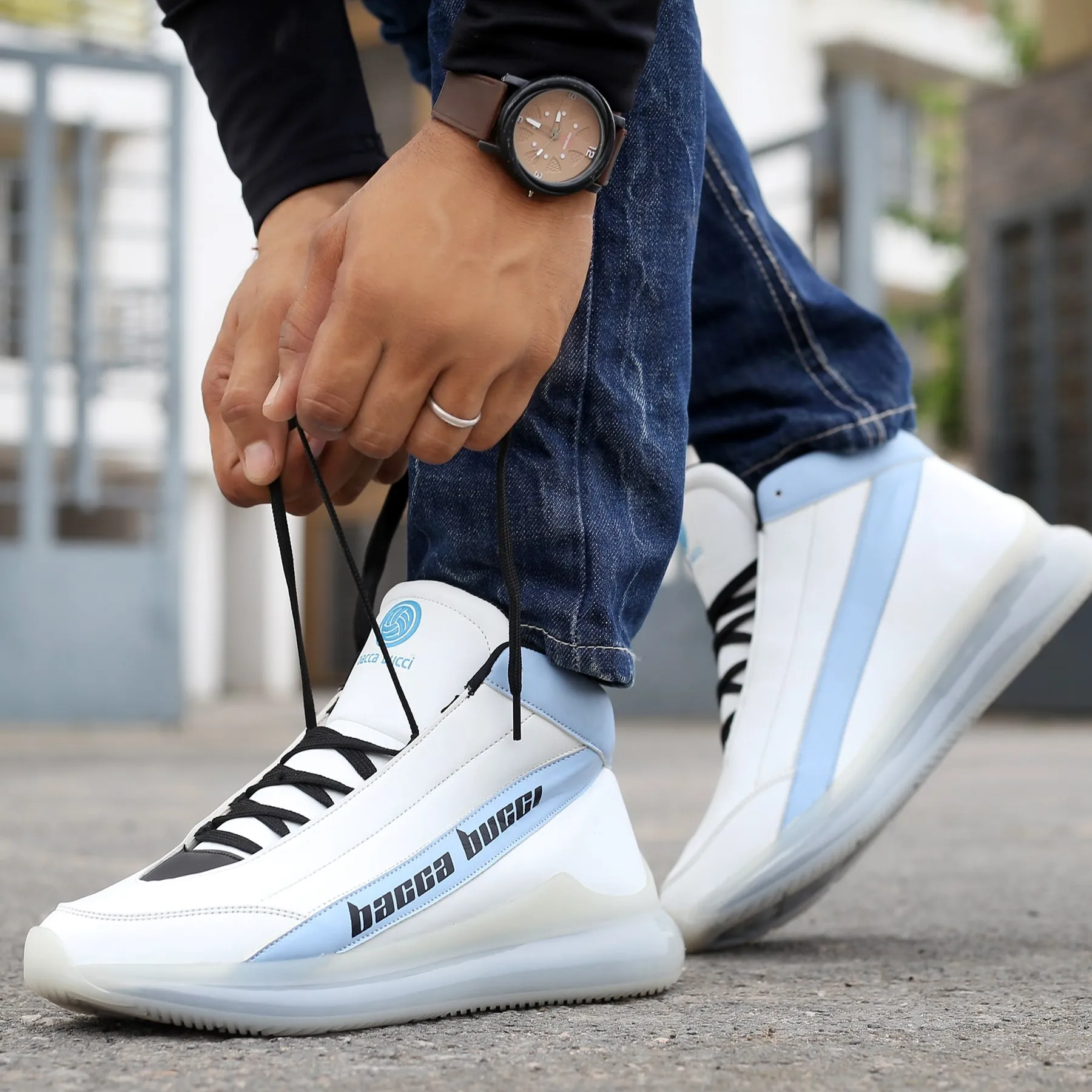 Bacca Bucci Mars 2.0 Stylish and Durable Sneakers for Men - Comfortable and Trendy Sports Footwear
