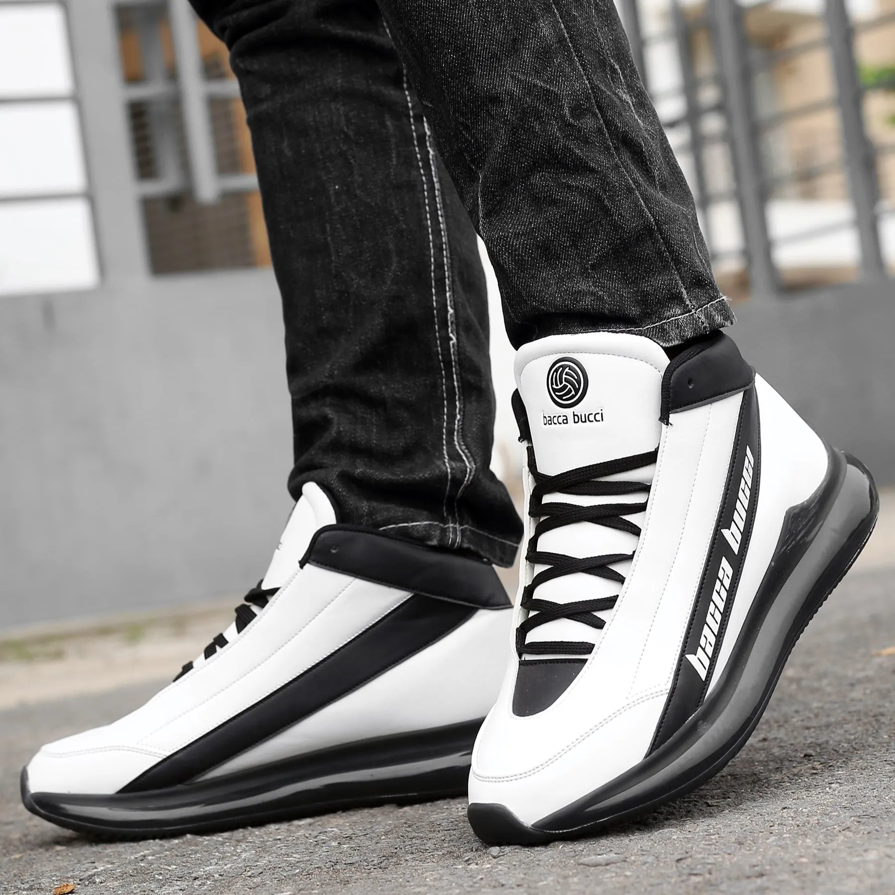 Bacca Bucci Mars 2.0 Stylish and Durable Sneakers for Men - Comfortable and Trendy Sports Footwear