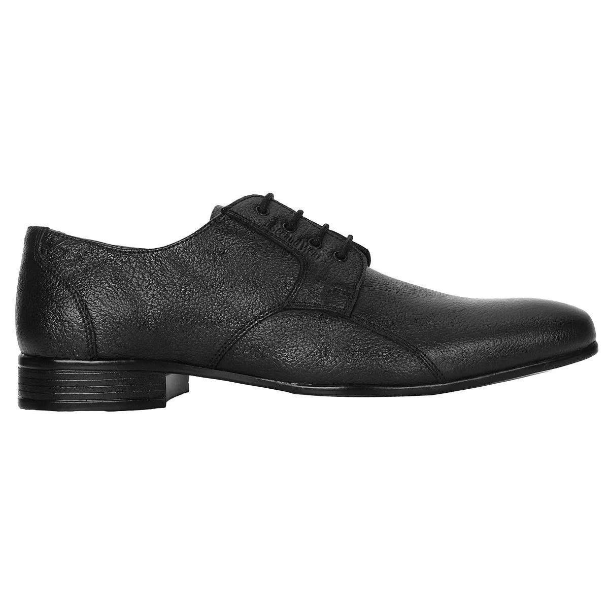 Mens Premium Quality, Non-Defective Black Formal Shoes