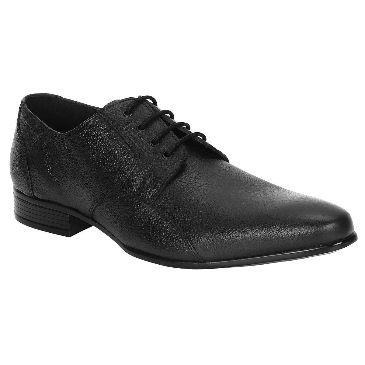 Mens Premium Quality, Non-Defective Black Formal Shoes
