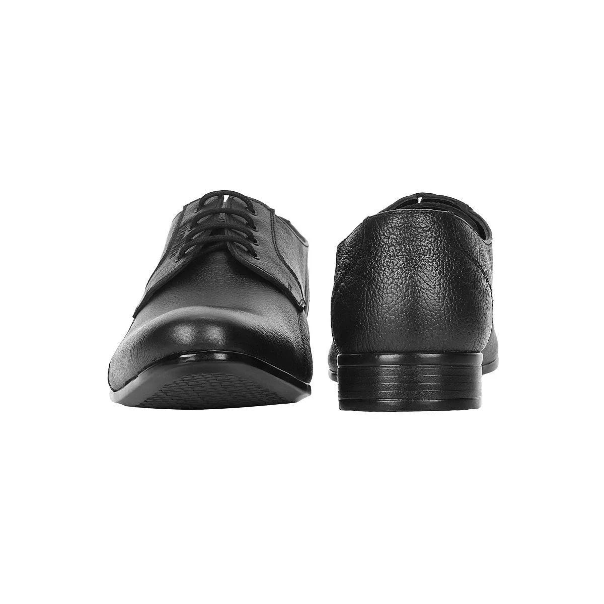 Mens Premium Quality, Non-Defective Black Formal Shoes