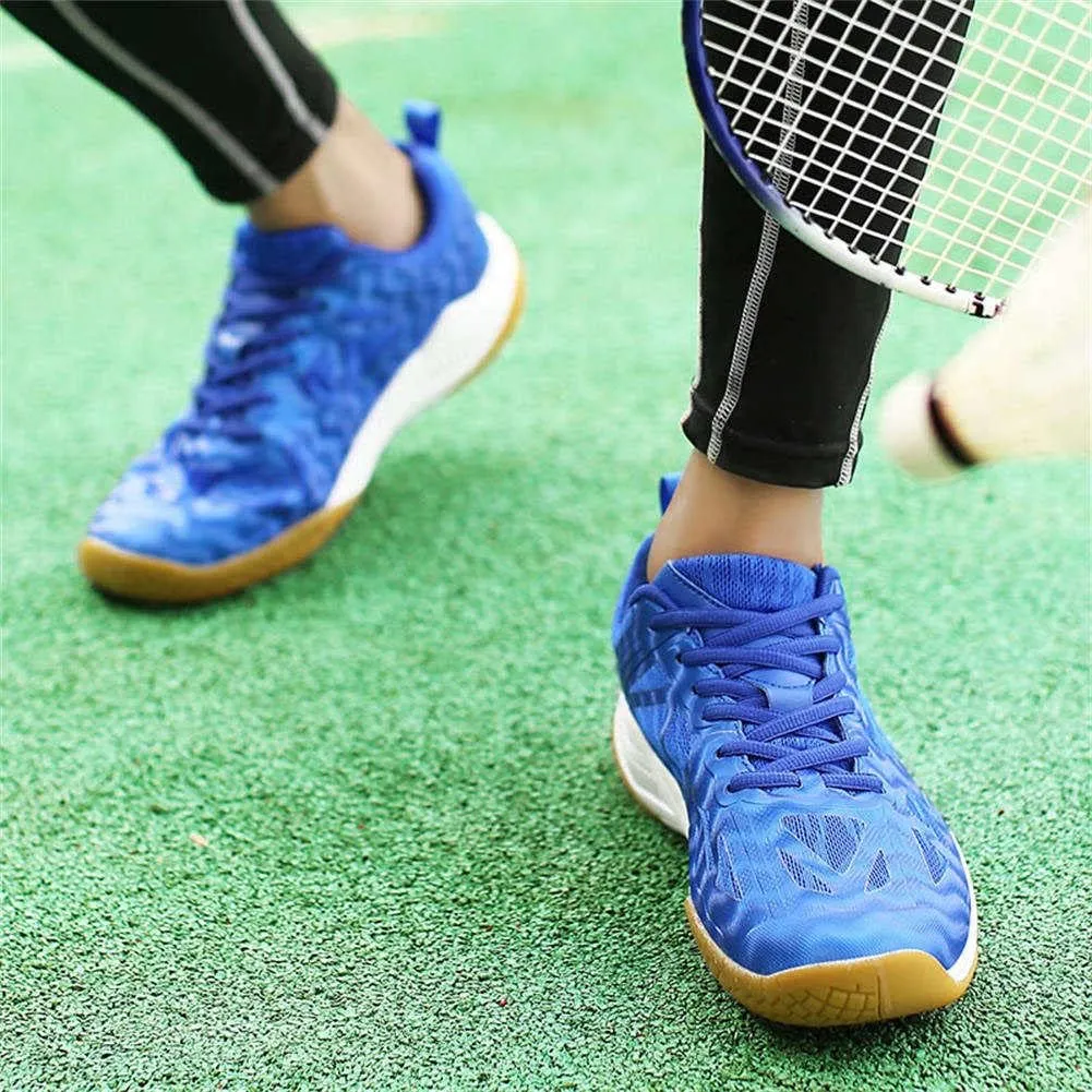 GEXECEUSS Men's Comfortable Badminton Shoes for Sport: Womens Breathable Tennis Shoes for Training - Adults Pickleball Sneakers