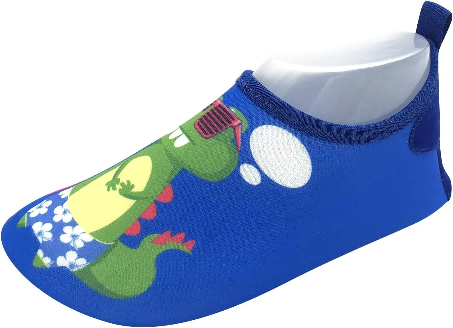 Infant Baby Shoes Children Thin and Breathable Swimming Shoes Water Rubber Beach Shoes Skin Solid Tied Canvas Shoes
