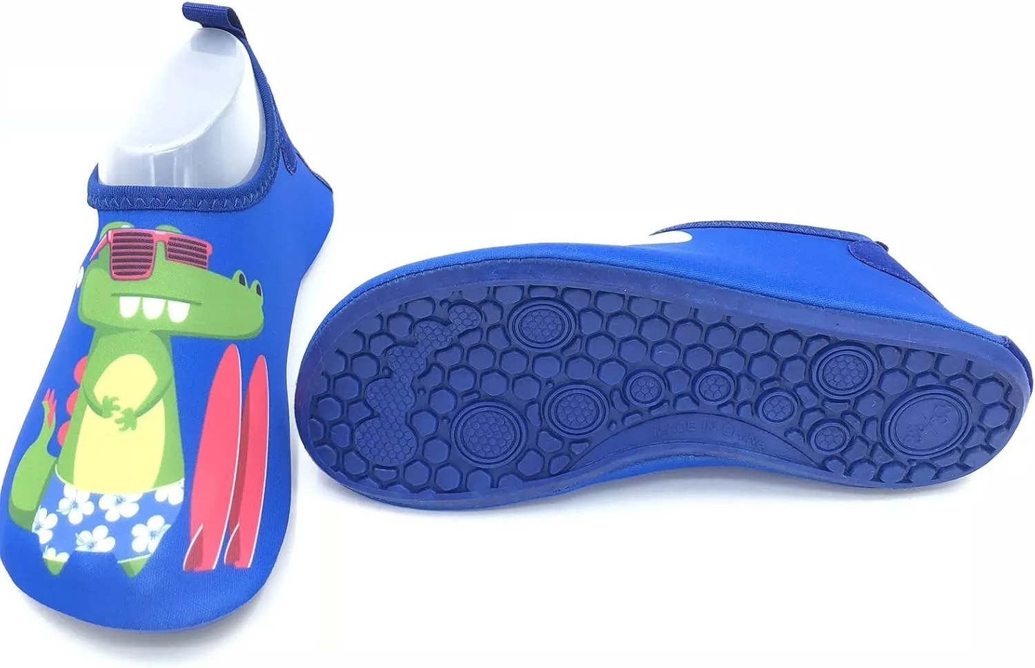 Infant Baby Shoes Children Thin and Breathable Swimming Shoes Water Rubber Beach Shoes Skin Solid Tied Canvas Shoes