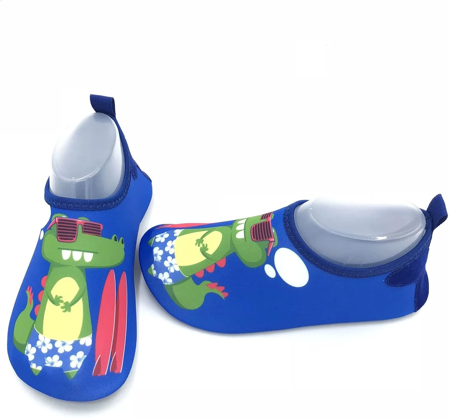 Infant Baby Shoes Children Thin and Breathable Swimming Shoes Water Rubber Beach Shoes Skin Solid Tied Canvas Shoes