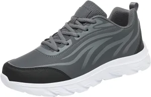 Mens Shoes Large Size Casual Leather Print Casual Fashion Simple Shoes Running Sneaker Insoles Mens Lite Adapt Sneaker -