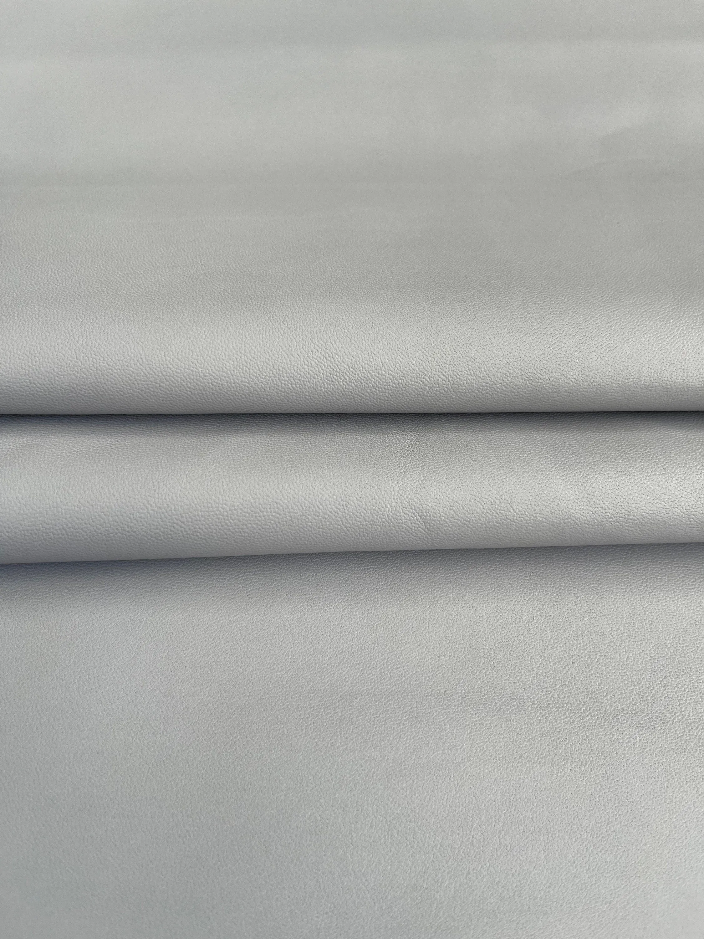 Sheep leather color light grey, nappa lambskin genuine leather for crafts, thick. 1,0mm (2 1/2oz)