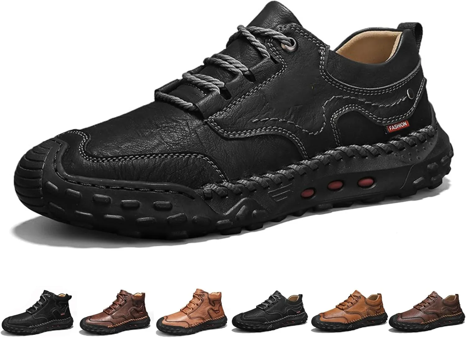 Tanners Shoes Men, Lightweight Comfortable Leather Stylish Walking Driving Casual Shoe, for Work & Casual Wear