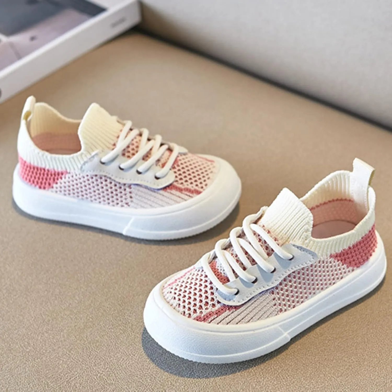 Toddler Boys Shoes Children Shoes Fashion Flat Sneakers Boys and Girls Casual Breathable Sneakers Non Slip Sport Shoes