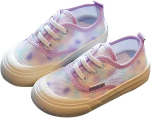 Toddler Cute Shoes Little Child Girls' Casual Shoes Children's Board Shoes Canvas Shoes Girls' Flat Bottom Sneakers