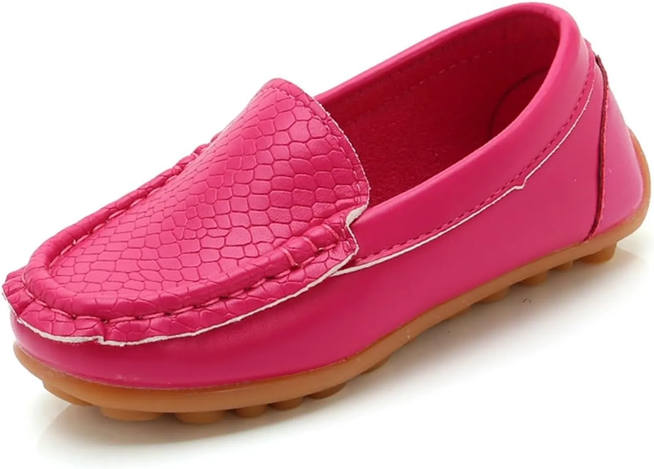 Toddler Shoes Toddler Little Kid Boys Girls Soft Slip On Loafers Dress Flat Shoes Boat Shoes Casual Rubber Sole Shoes