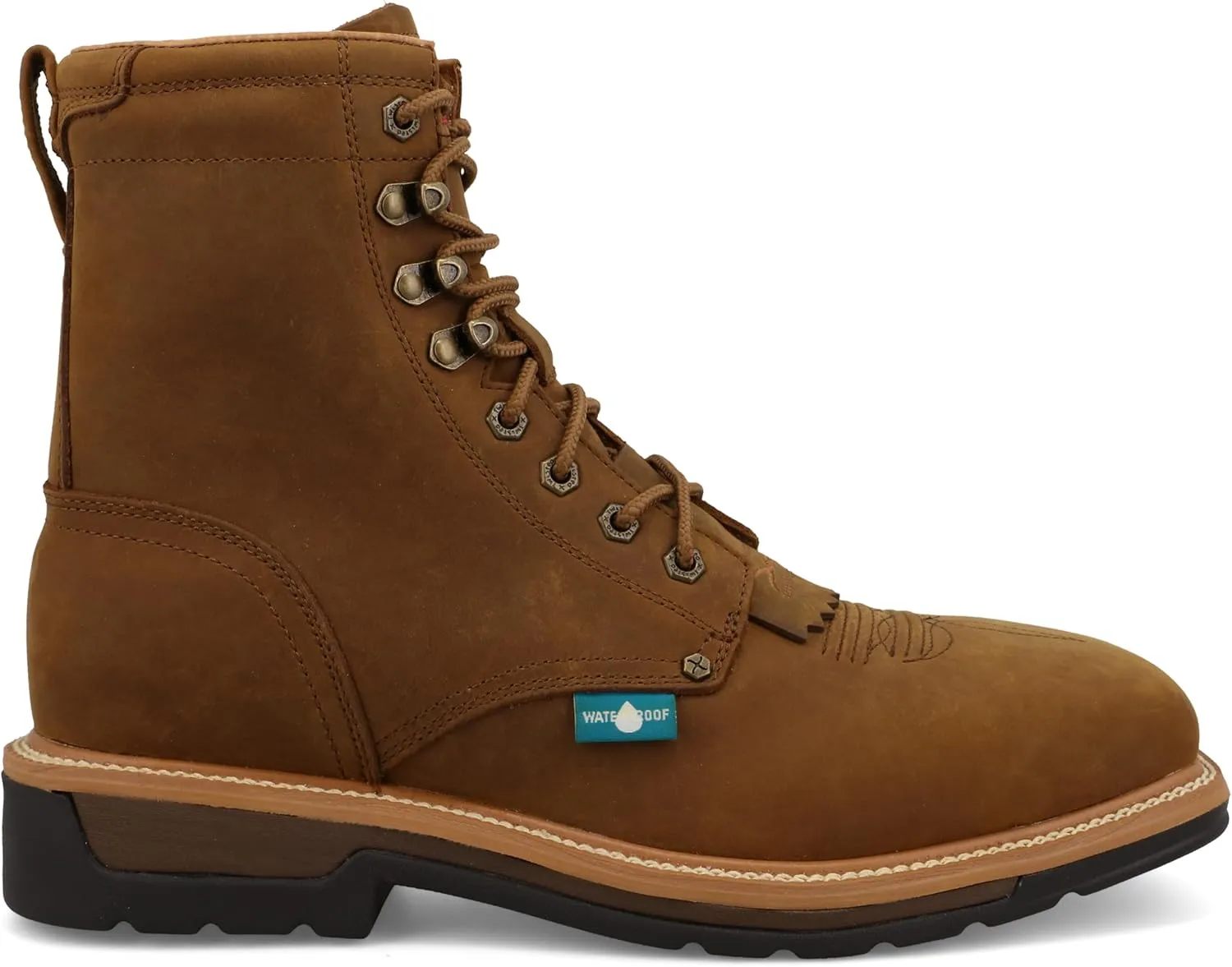 Twisted X Men's 8" Steel Toe Lite Western Work Lacer