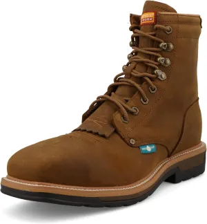Twisted X Men's 8" Steel Toe Lite Western Work Lacer