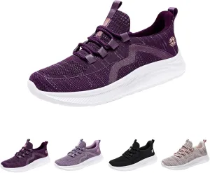 Walking Shoes Women Slip On Soft Bottom Breathable Athletic Shoes Casual Comfort Athletic Tennis Casual Sneakers