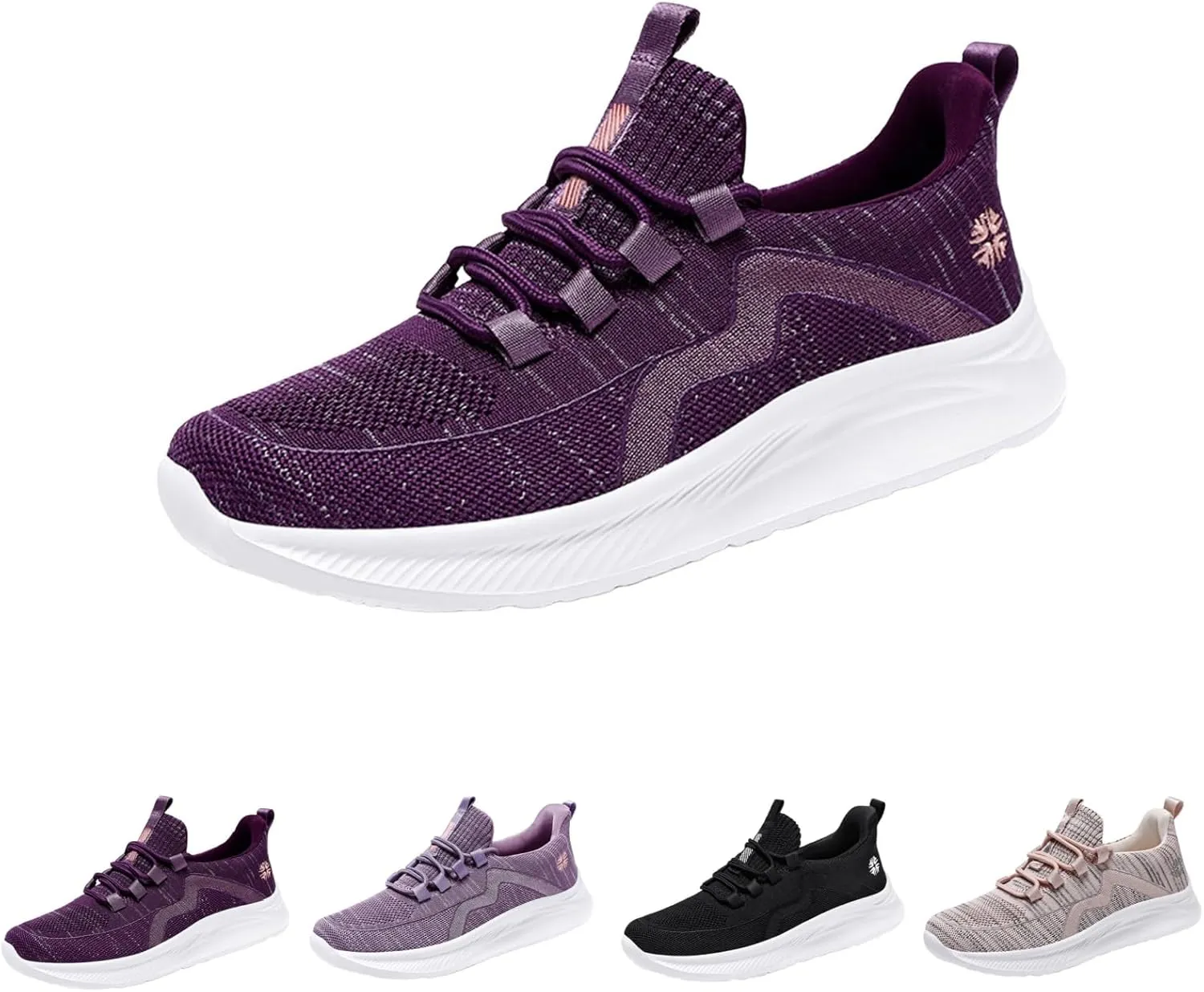 Walking Shoes Women Slip On Soft Bottom Breathable Athletic Shoes Casual Comfort Athletic Tennis Casual Sneakers