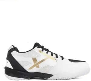 YONEX Power Cushion 39 Wide Badminton Shoe, (White/Gold) (us_Footwear_Size_System, Adult, Men, Numeric, Wide, Numeric_11_Point_5)