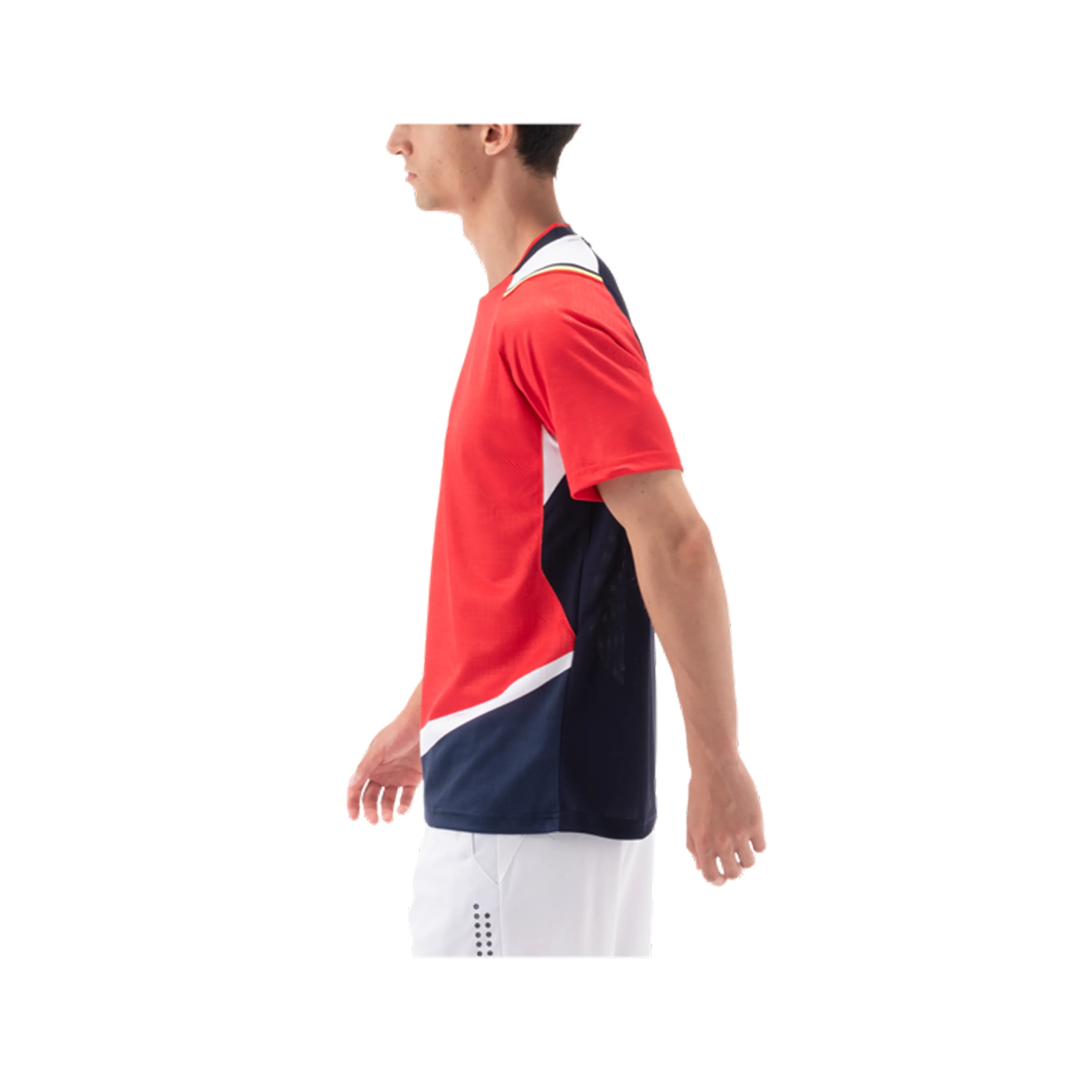 Mens Yonex Premium 10489 Ruby Red Badminton/Sports Shirt